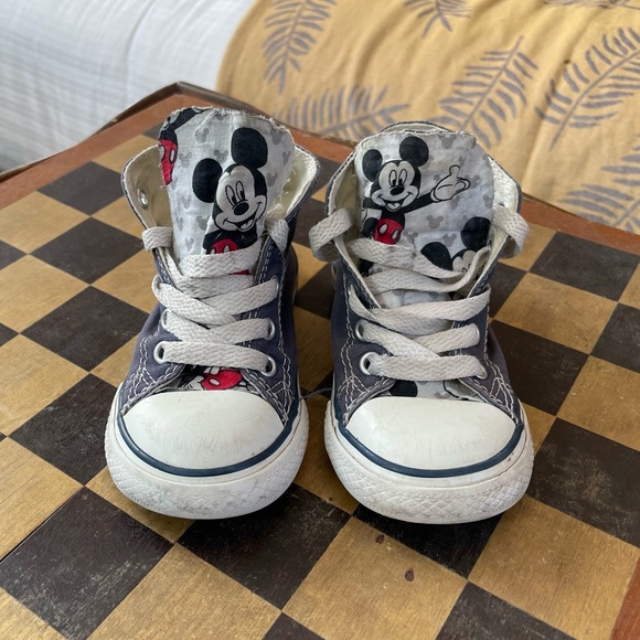 Converse Mickey Mouse High Top Sneakers - Picture 2 of 6